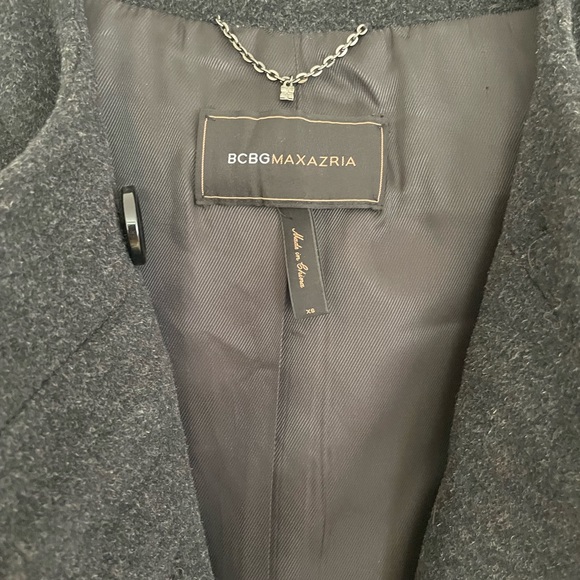 Charcoal Pea Coat by BCBG MaxAzria - Picture 10 of 10